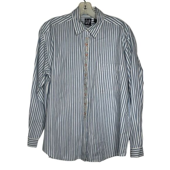 Vintage Gap Embroidered Shirt - Picture 1 of 7